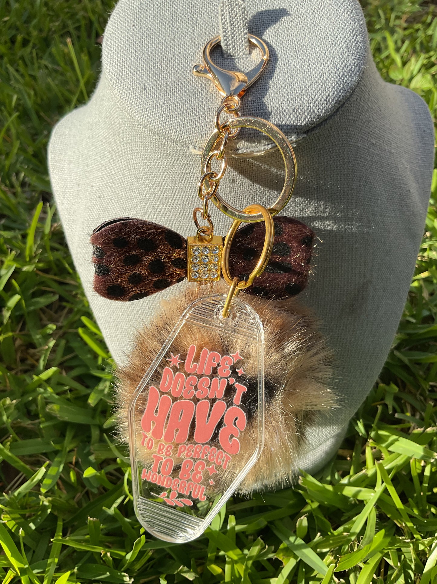 Pom Pom Keychains