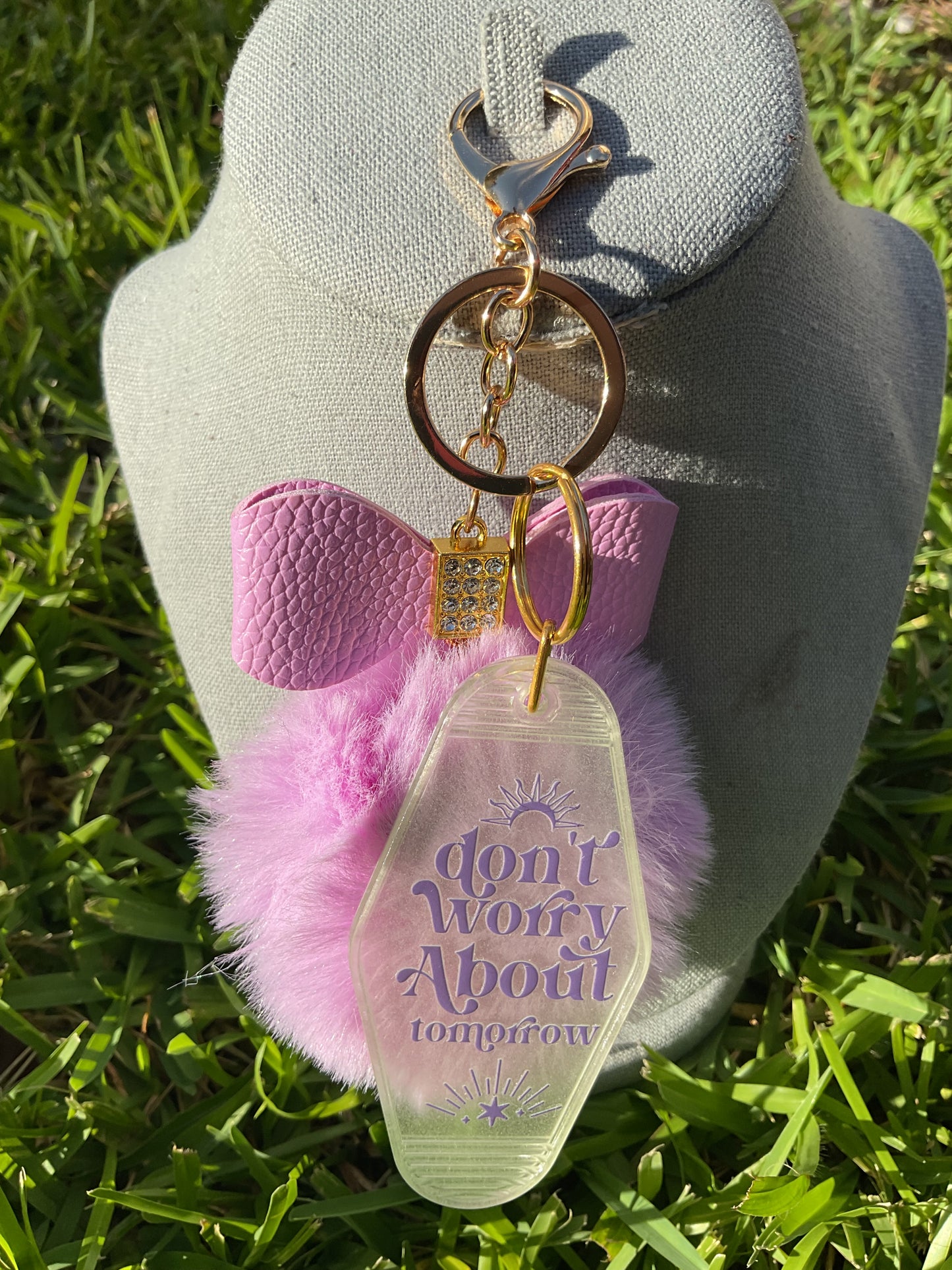 Pom Pom Keychains