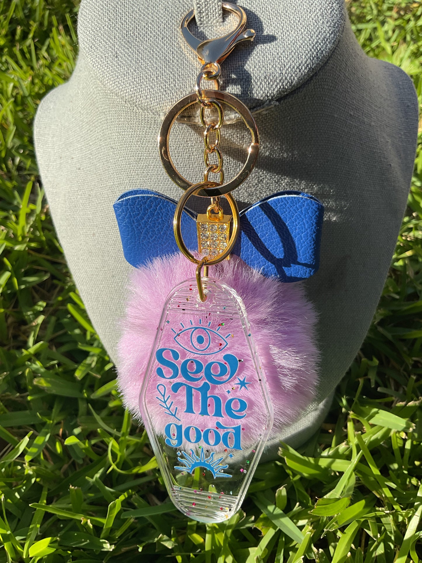 Pom Pom Keychains