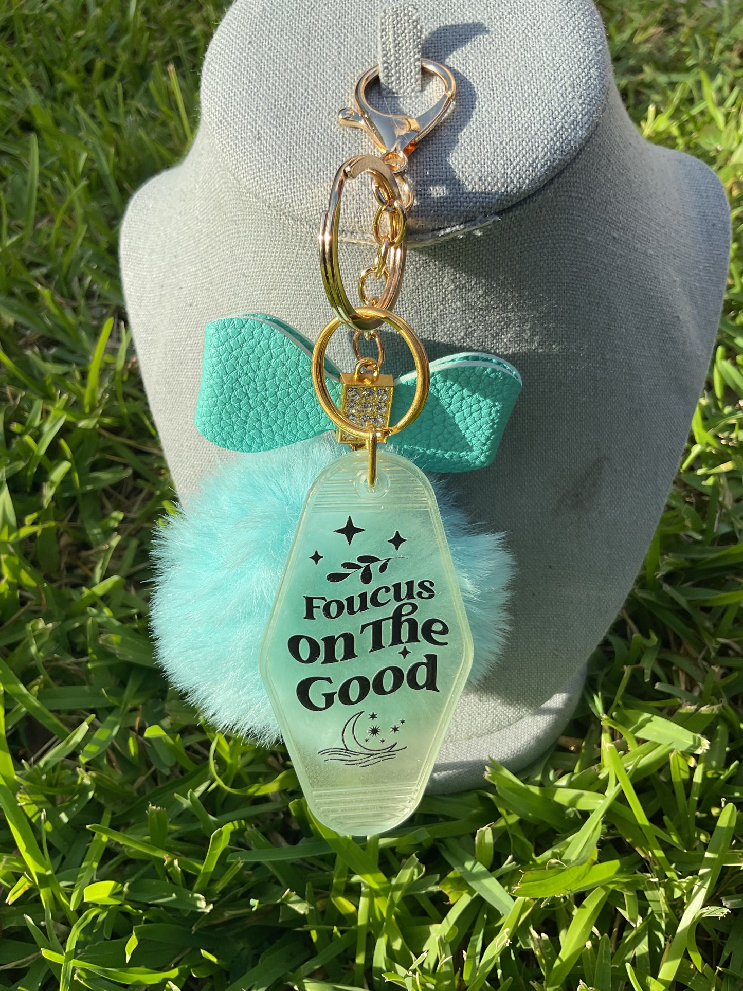 Pom Pom Keychains