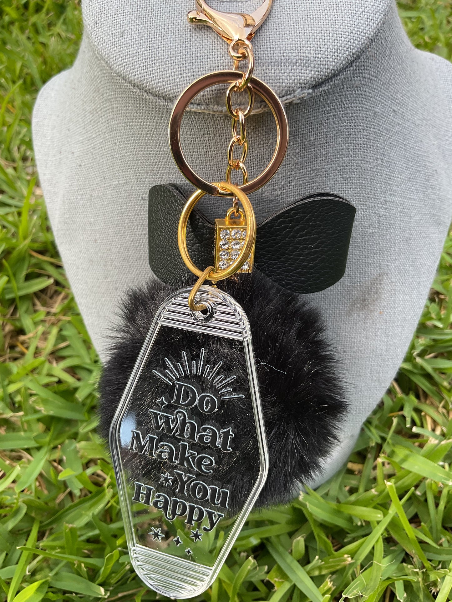 Pom Pom Keychains
