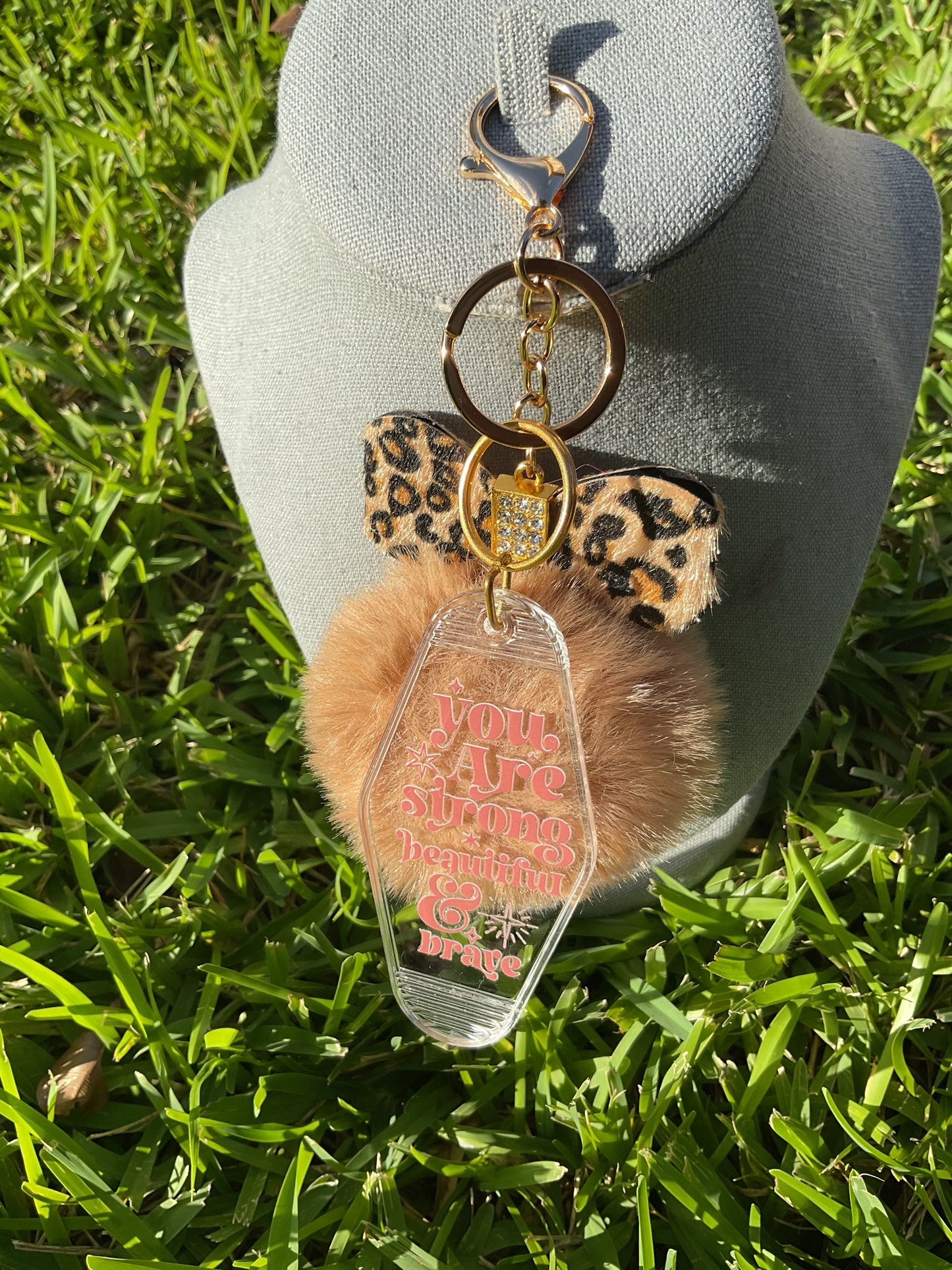 Pom Pom Keychains