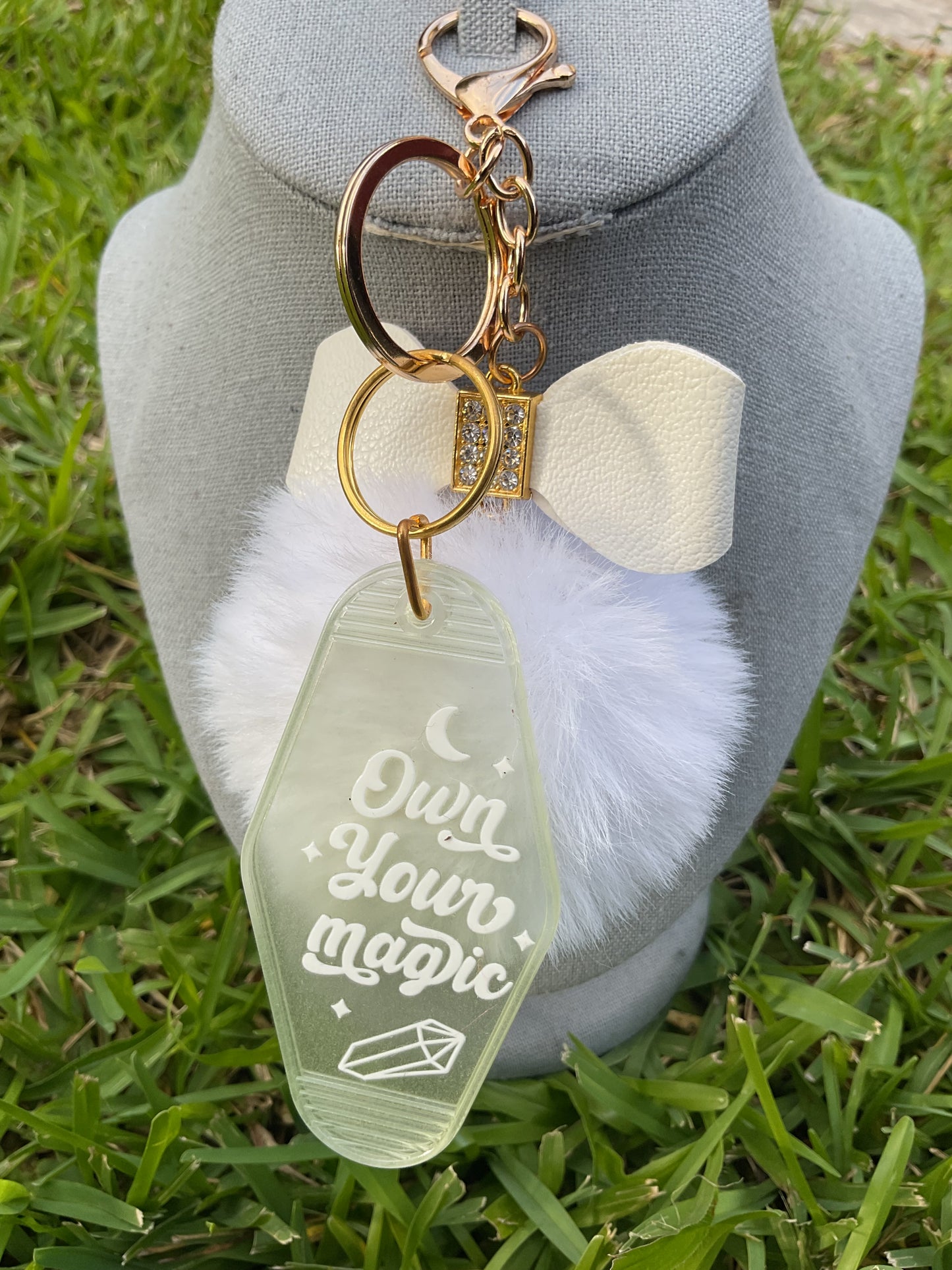 Pom Pom Keychains