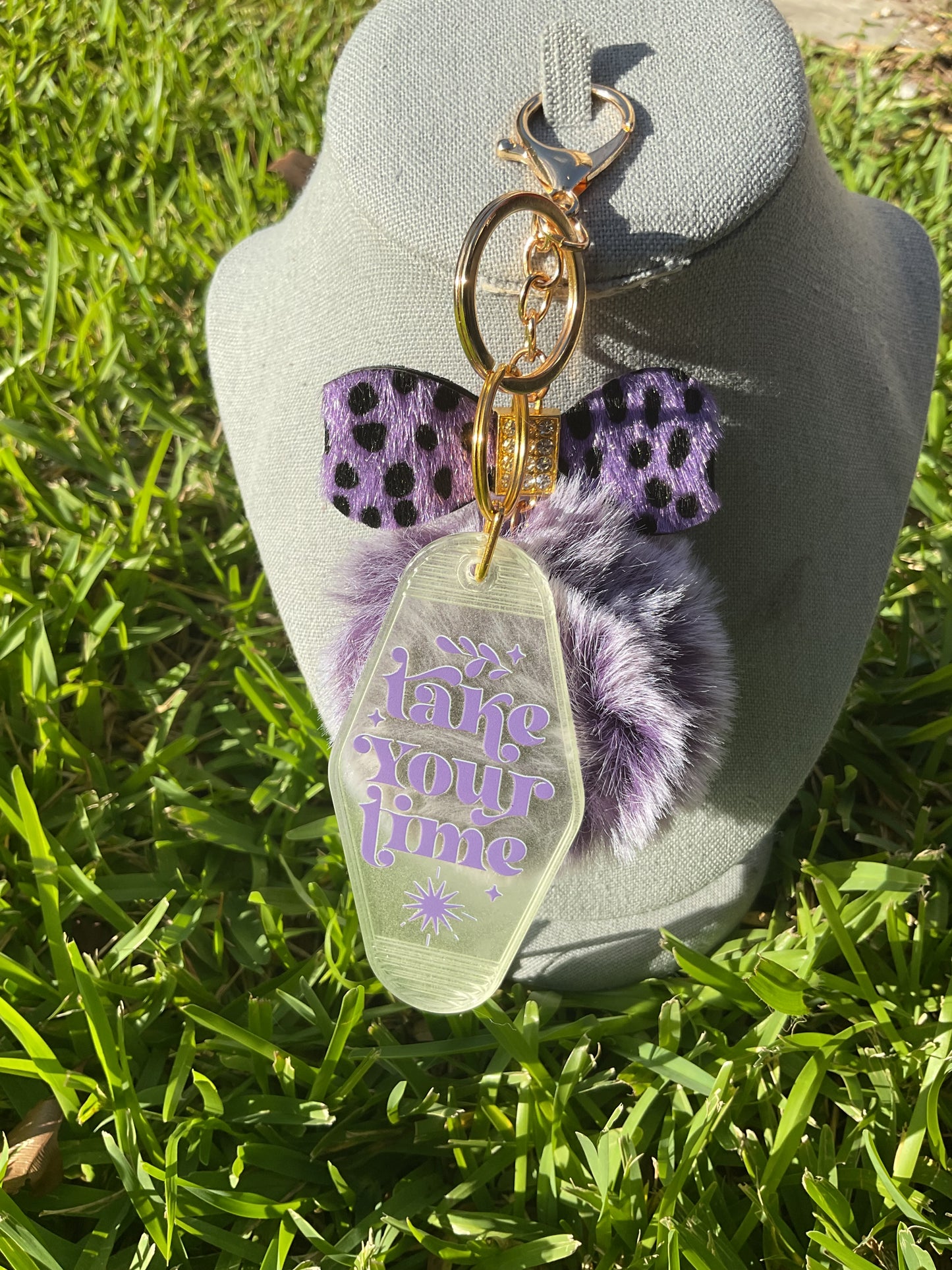 Pom Pom Keychains