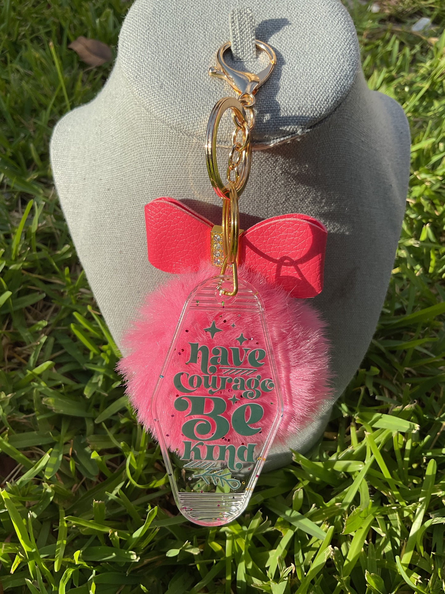 Pom Pom Keychains