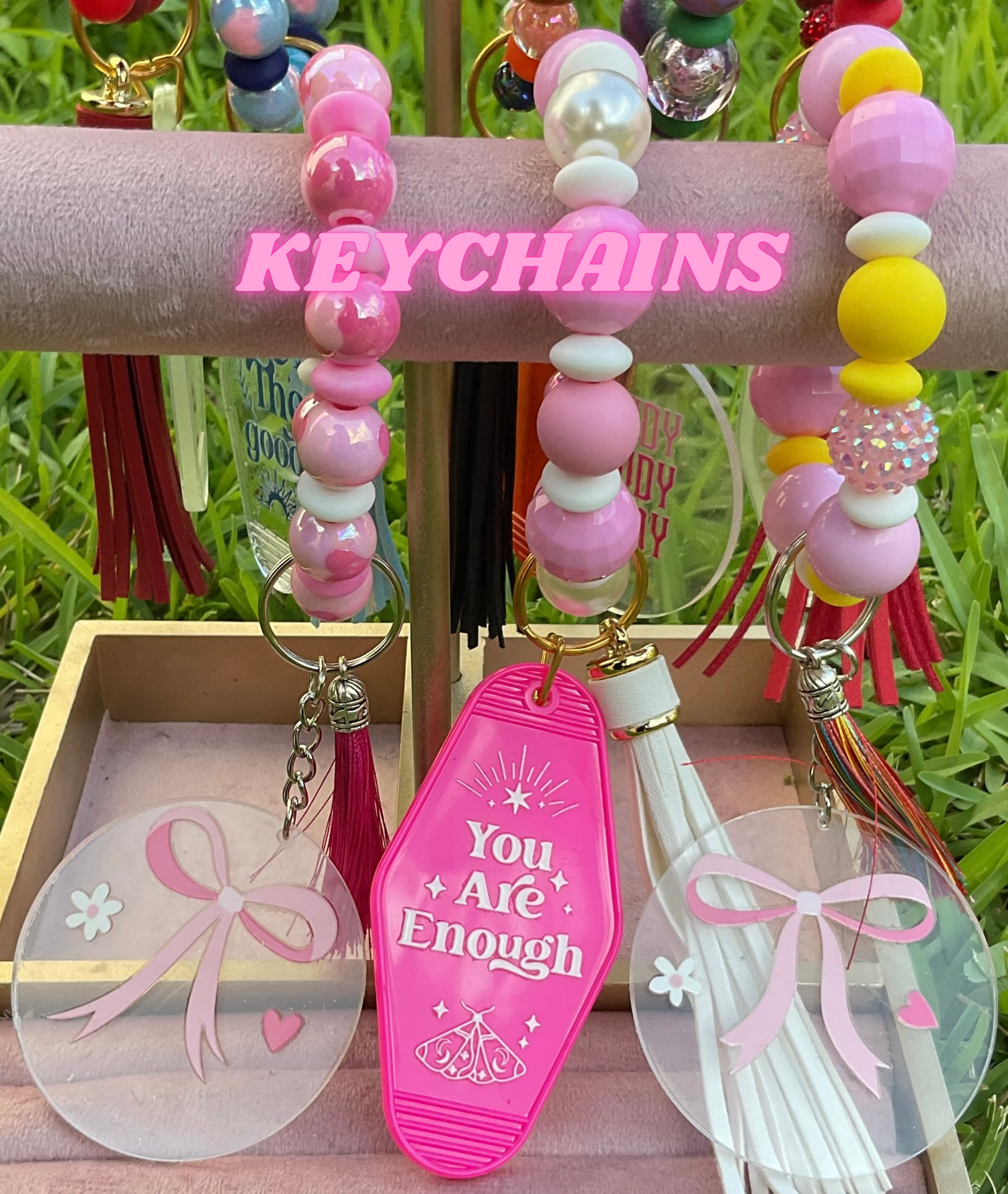 GOLD KEYCHAINS