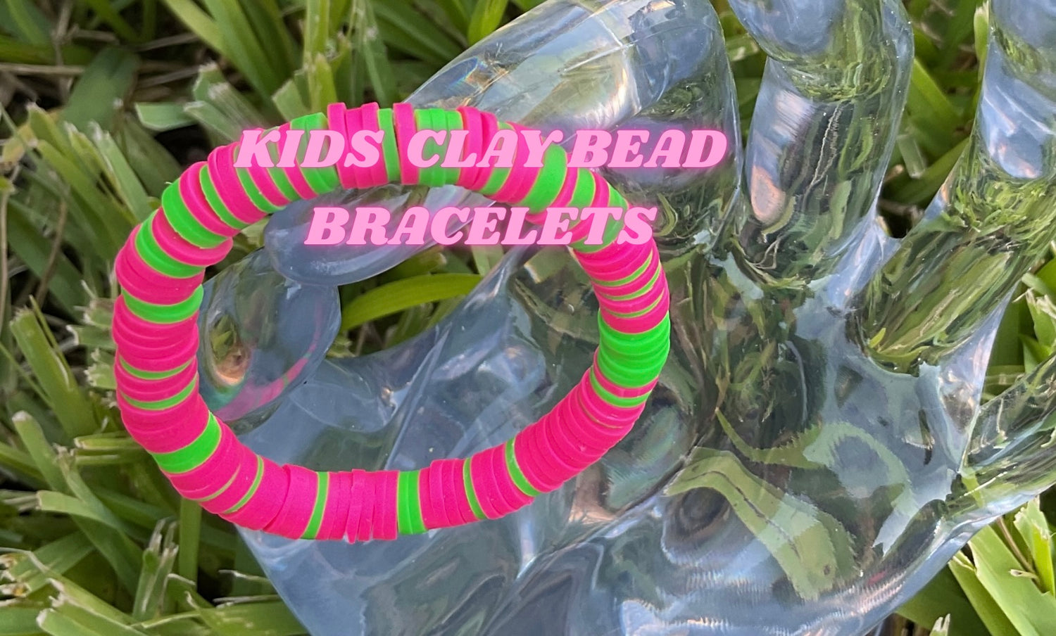 KIDS CLAY BEAD BRACELETS