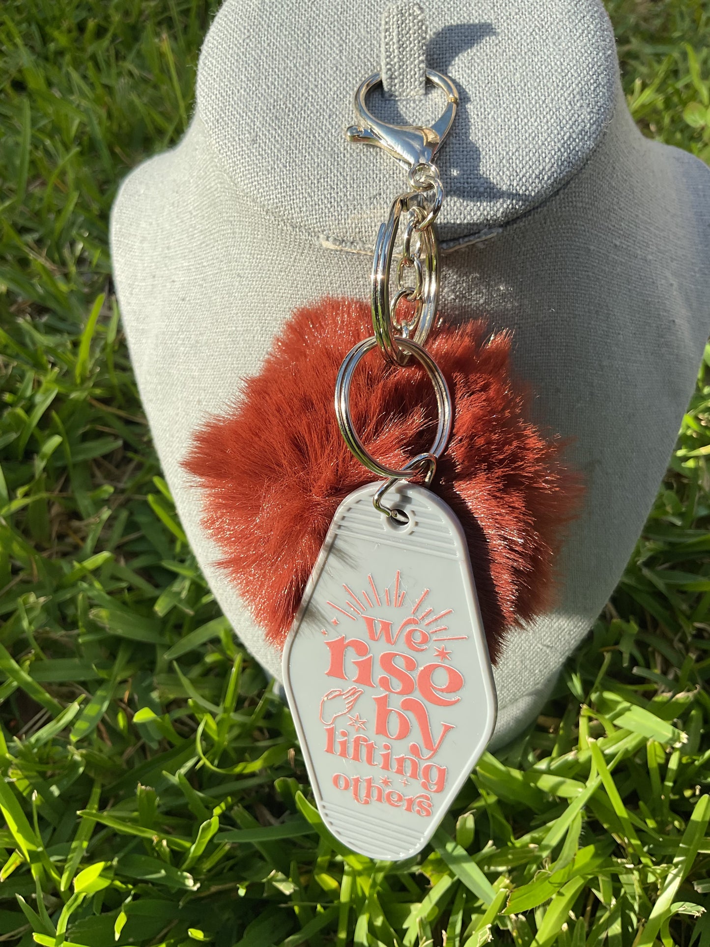 Pom Pom Keychains