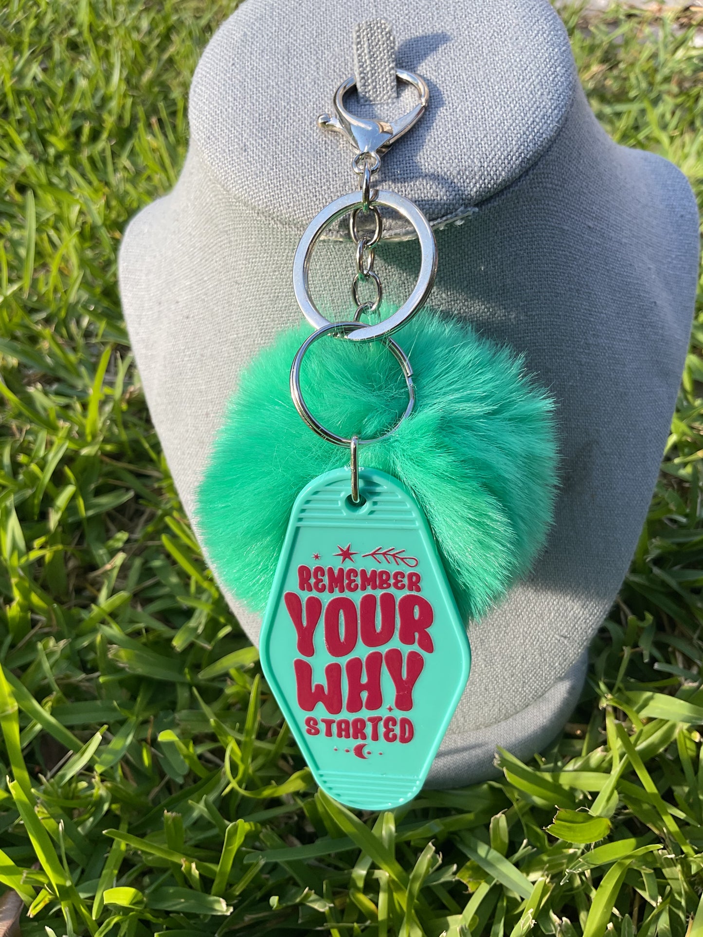 Pom Pom Keychains