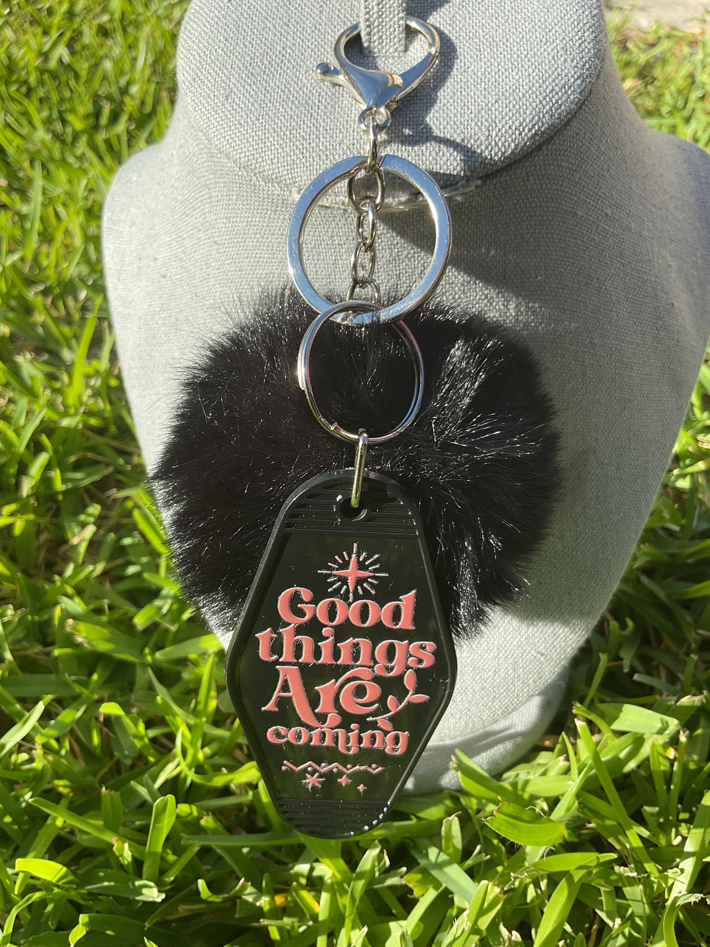 Pom Pom Keychains