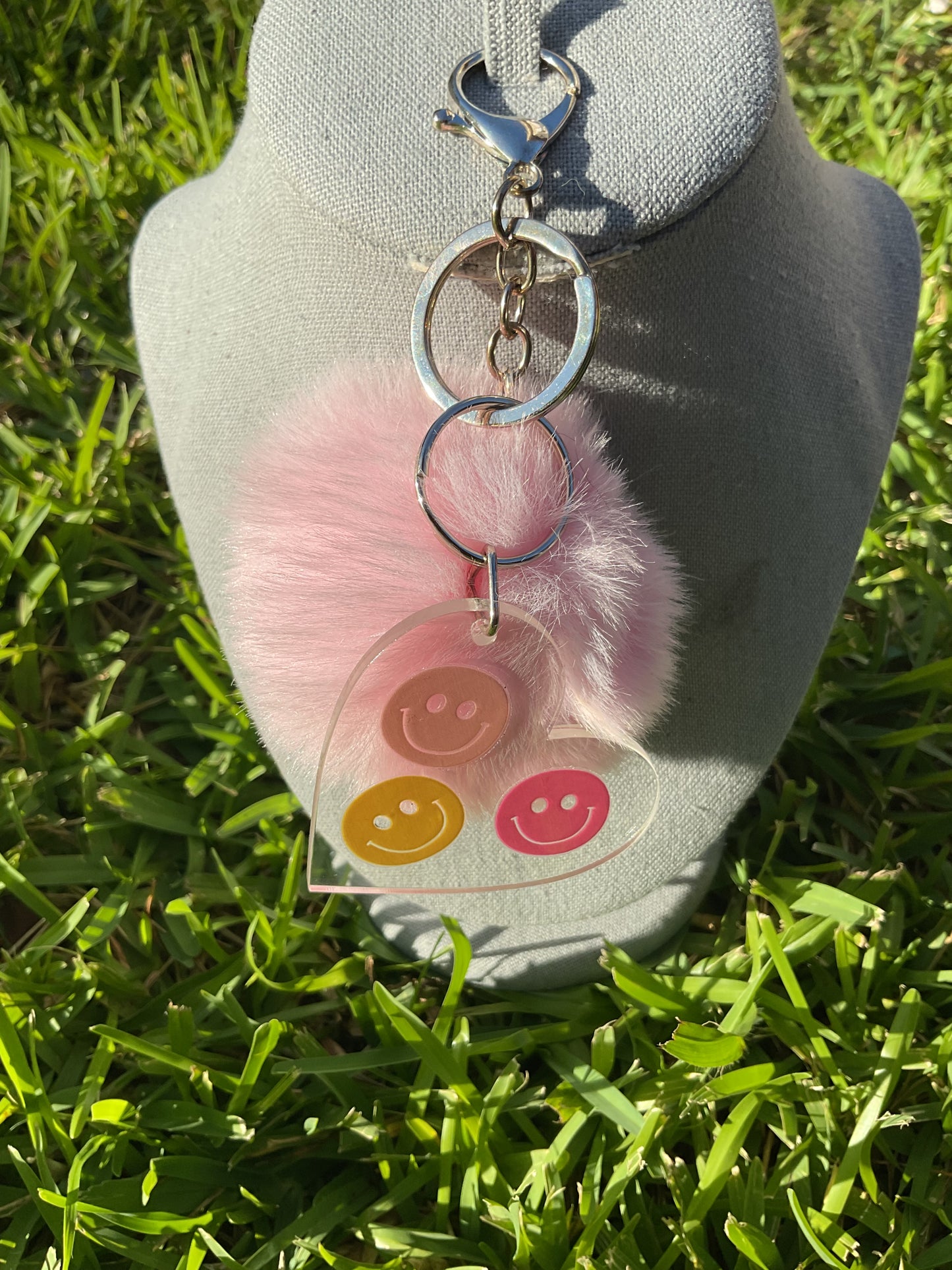 Pom Pom Keychains