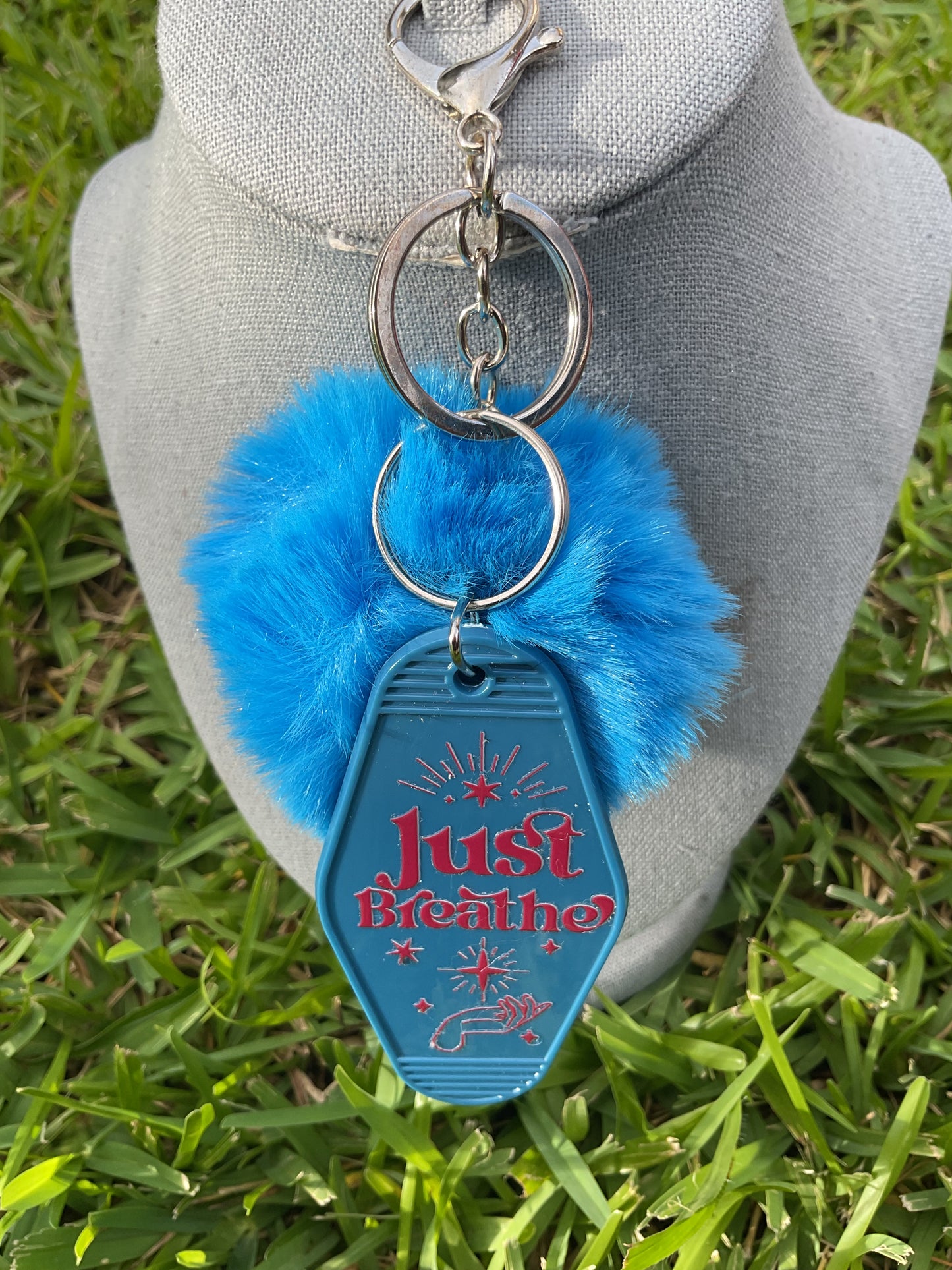 Pom Pom Keychains