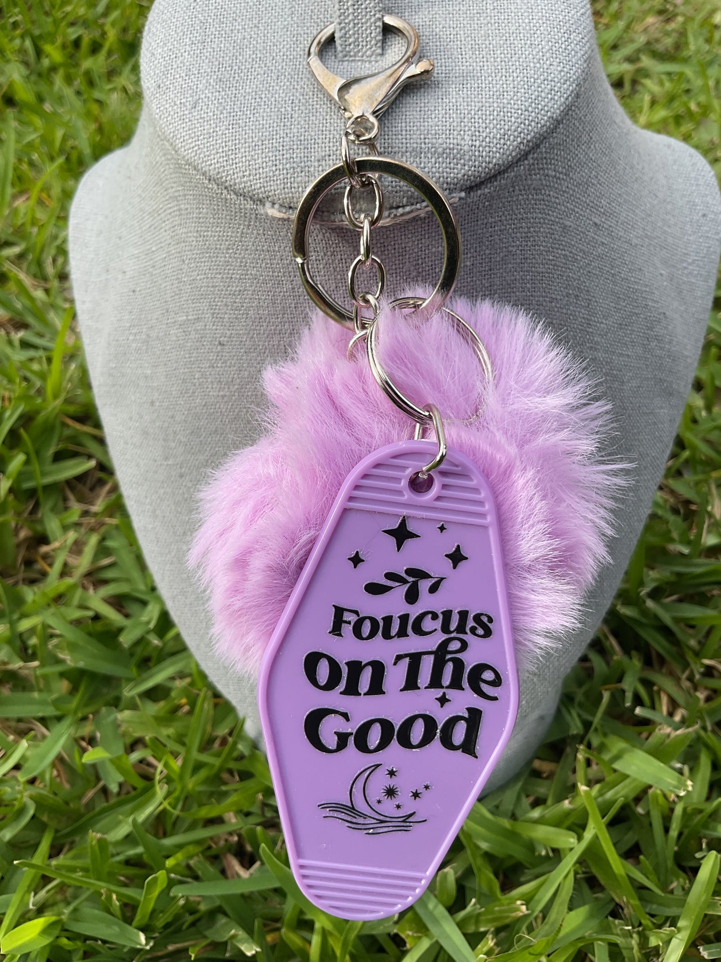 Pom Pom Keychains