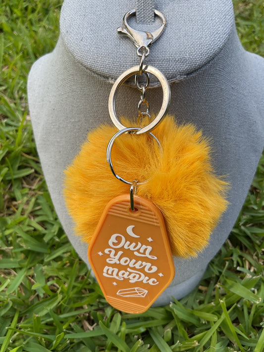 Pom Pom Keychains